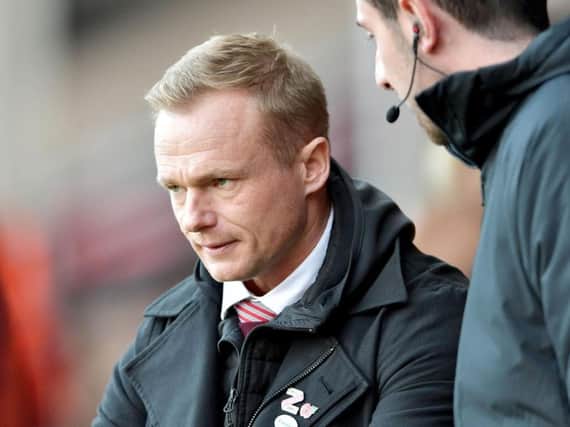Walsall manager Dean Keates.