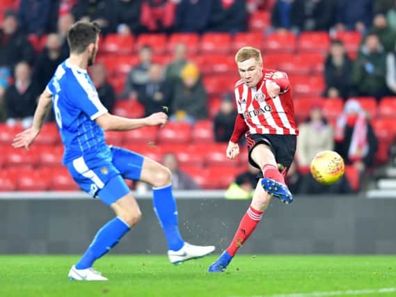 Duncan Watmore in action against Notts County.