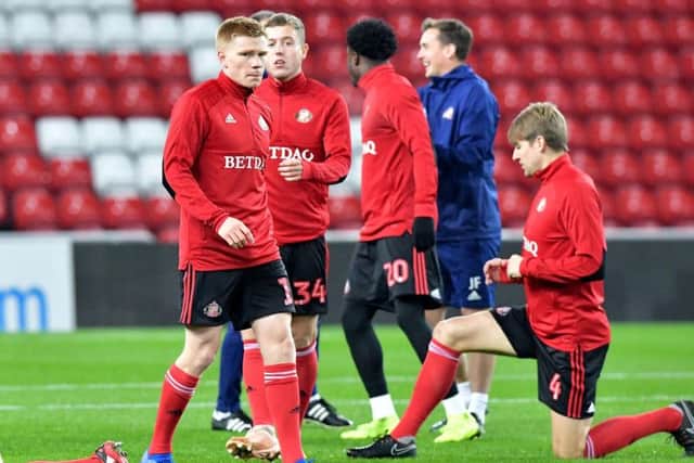 Duncan Watmore returned to the Sunderland AFC first team last night.