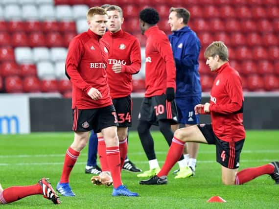 Duncan Watmore returned to the Sunderland AFC first team last night.