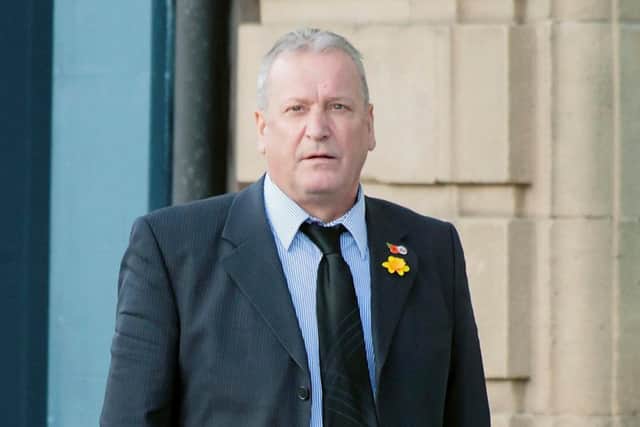 Billy Charlton pictured outside of Newcastle Crown Court