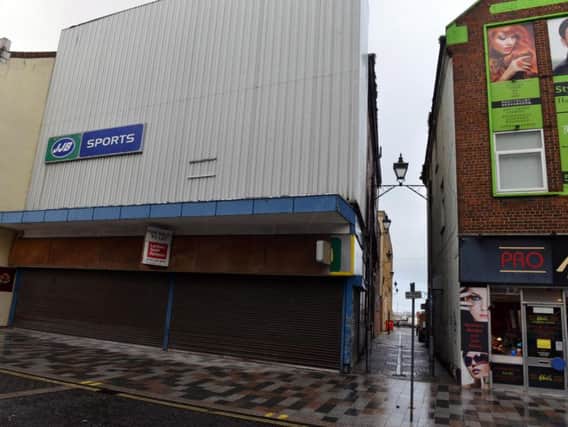 The former JJB sportswear store is shortly to be transformed into a bar.