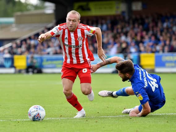 Dylan McGeouch has made 18 appearances in all competitions for Sunderland this season
