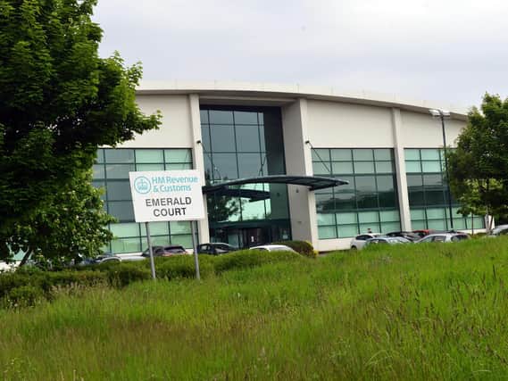 The HMRC office in Emerald Court, Peterlee.