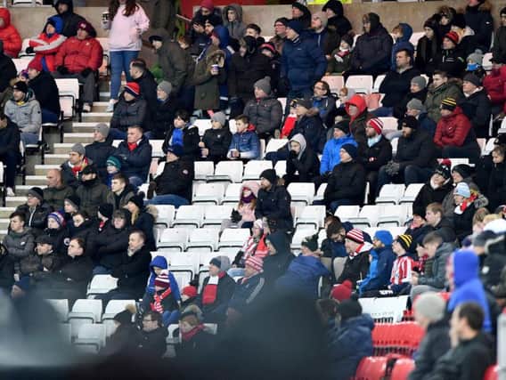 Can you spot yourself among the Sunderland fans?