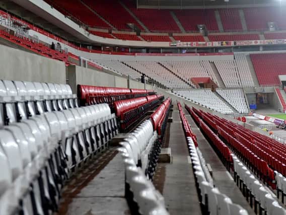 Sunderland will open the top tier of the Stadium of Light for the first time this season