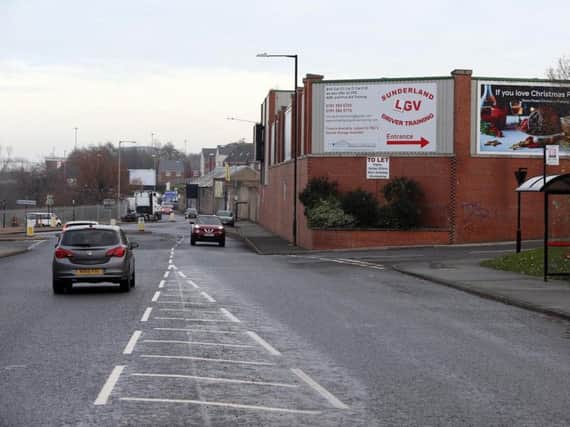 The collision happened on Pallion New Road at its junction with Lisburn Terrace.