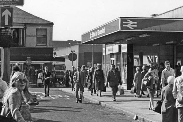Sunderland Railway Station in 1995.