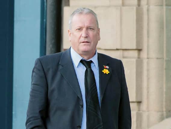 Billy Charlton pictured outside Newcastle Crown Court