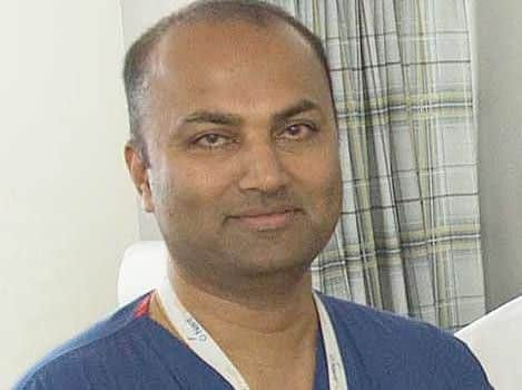 Dr Darshan Boregowda, Consultant Anaesthetist and Clinical Director at South Tyneside District Hospital