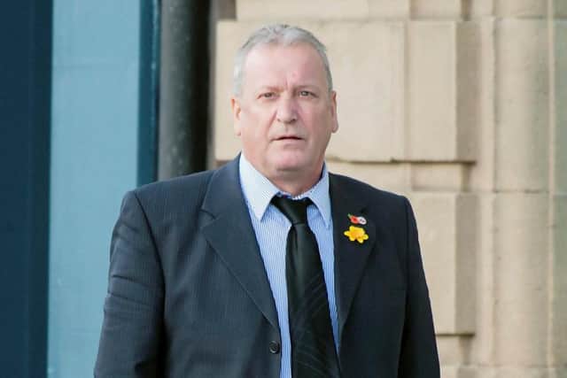 Billy Charlton pictured outside of Newcastle Crown Court
