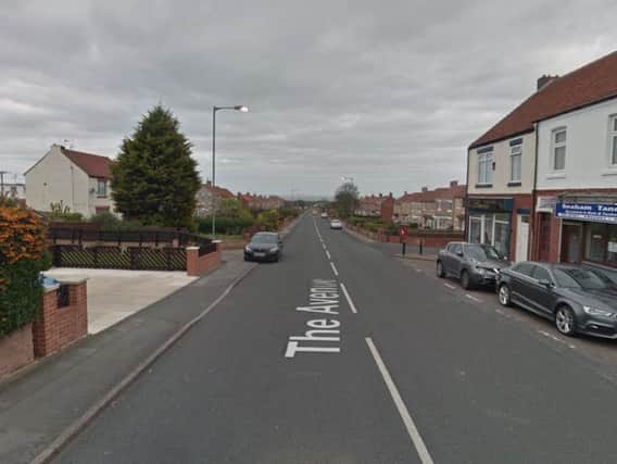 The incident took place in The Avenue, in Seaham. Picture by Google