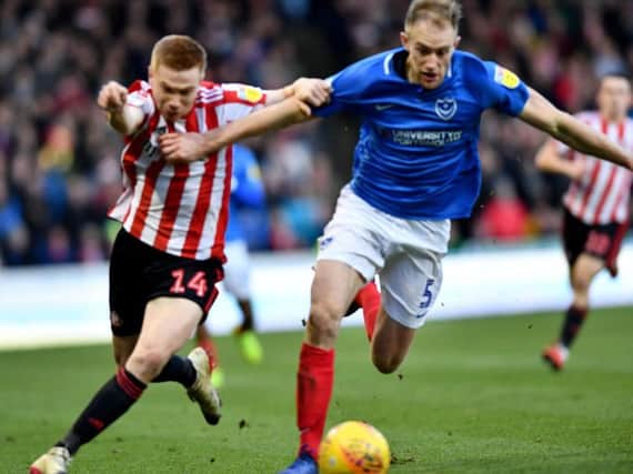 Duncan Watmore made his first league start of the season against Portsmouth