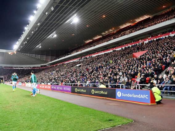 Sunderland fans have reacted to a historic crowd at the Stadium of Light