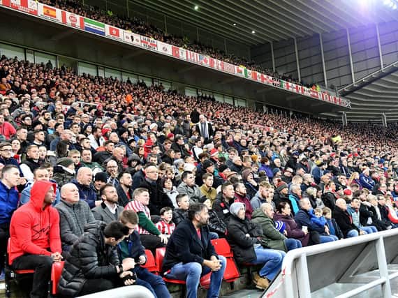 Sunderland sealed a vital win in front of a massive crowd