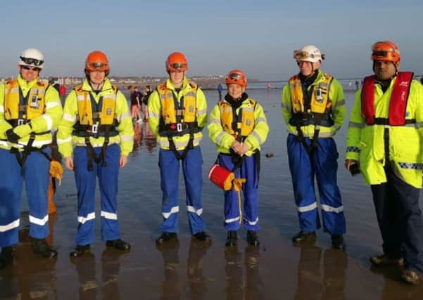 Some of the 11 members of Sunderland Volunteer Life Brigade, which is in training to become operational in the spring time.