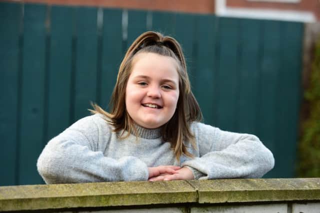 Sophie Laidler, of Swallow Street, Seaham, who is coming to the end of her cancer treatment.