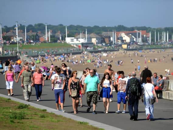 Tourism figures showed the number of people visiting Sunderland was up six per cent on the year before.
