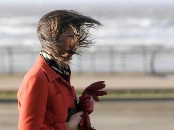 Gusts of up to 47mph have been forecast for Sunderland tomorrow.