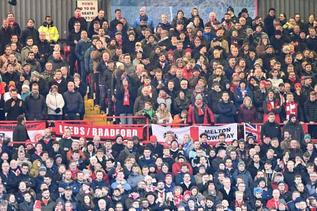 The Sunderland fans at Charlton last weekend
