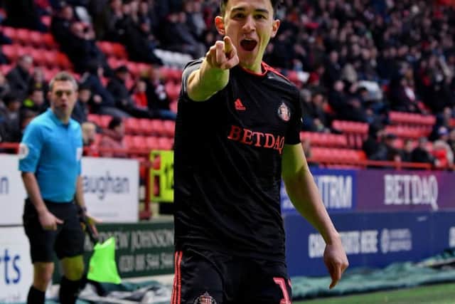 Sunderland midfielder Luke O'Nien.