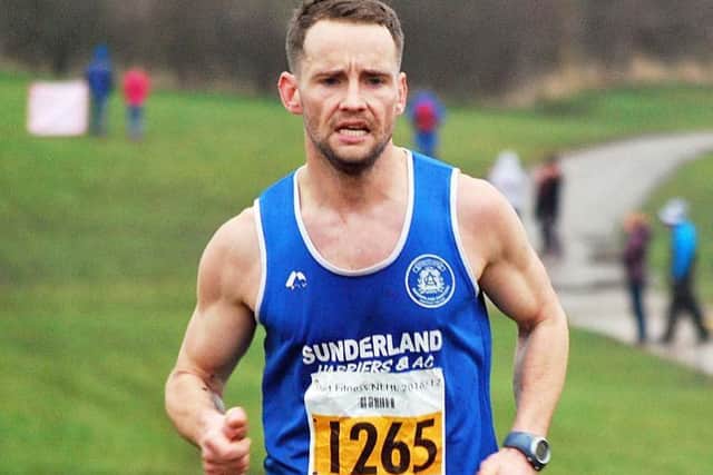 Sunderland Harriers Michael Barker.