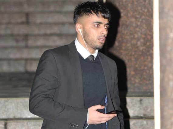 Syed Ahmed pictured outside Newcastle Crown Court.