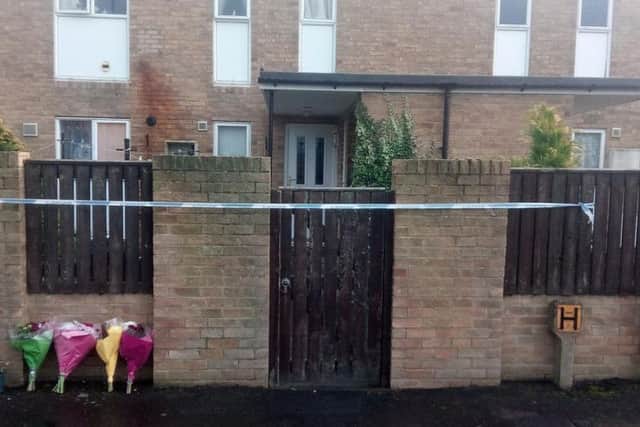The flat at the centre of the investigation remains cordoned off by police today.