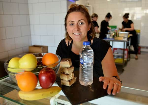 Katie Bulmer-Cooke promotes a healthy lifestyle.