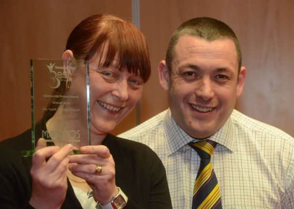 The Best of Wearside Community Project Award winners in 2014 - Pictured are the Youth Almighty Project's Joanne Laverick and Phil Tye.