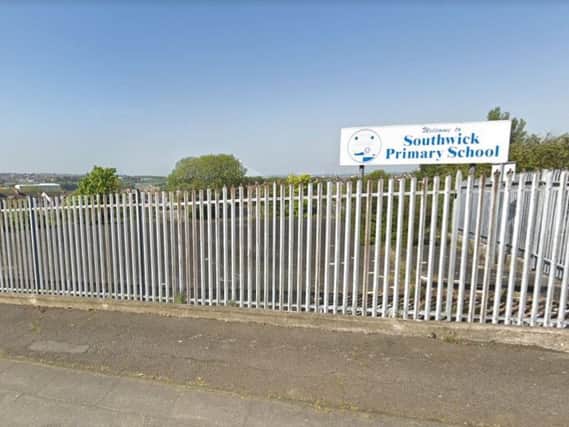 The former site of Southwick Primary School on Northern Way is earmarked for a 40-home development. Pic: Google Maps.