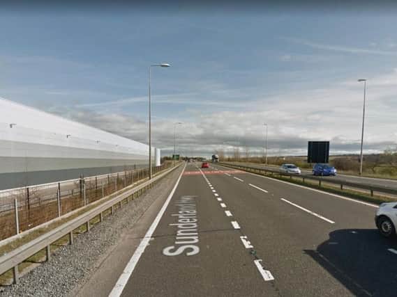The A1231 Sunderland Highway. Copyright Google Maps.