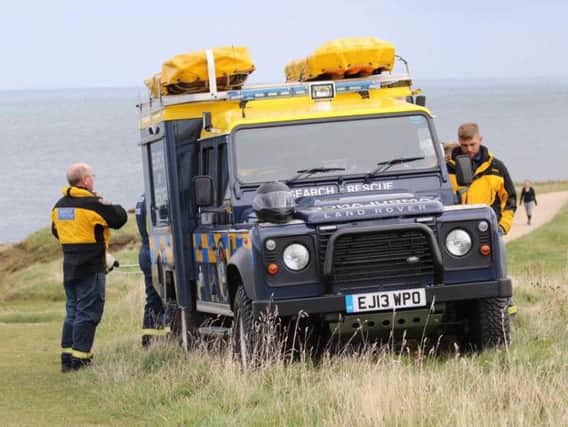 South Shields Volunteer Life Brigade (SSVLB) and Sunderland Coastguard Rescue Team were called to help other emergency services earlier on today. Photo by SSVLB.