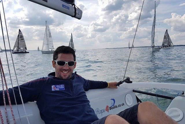 Martin has always had a love for sailing