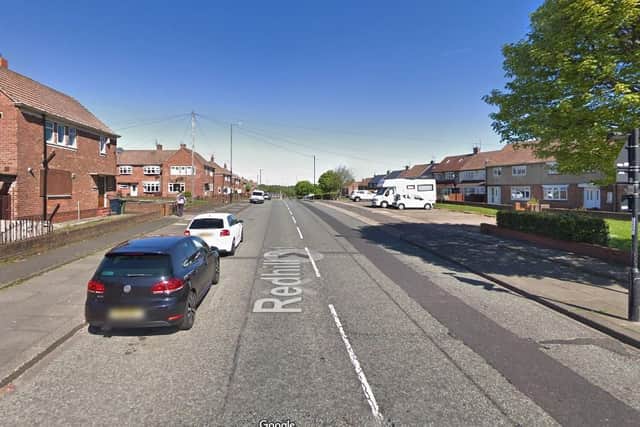Redhills Road in Red House, Sunderland. Image copyright Google Maps.