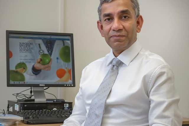 Kamal Mahawar who isone of the UKs leading bariatric surgeons.