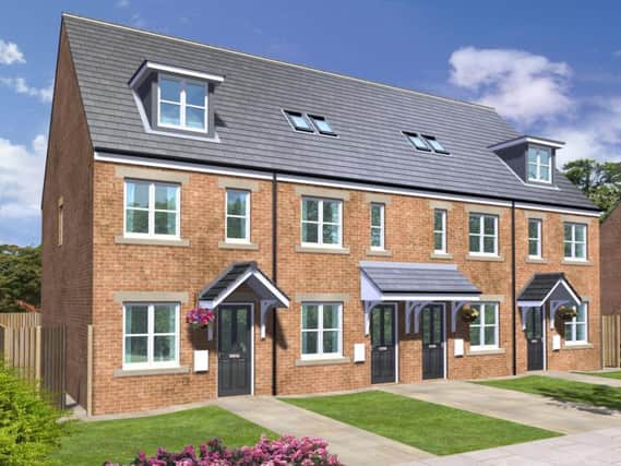 The Bickleigh three-storey town house being developed by Bernicia