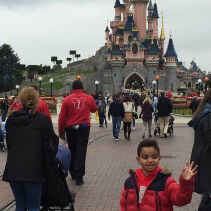 Farid Elshahawy and his family on holiday in France.