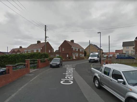 Claxheugh Road in South Hylton, Sunderland. Copyright Google Maps.