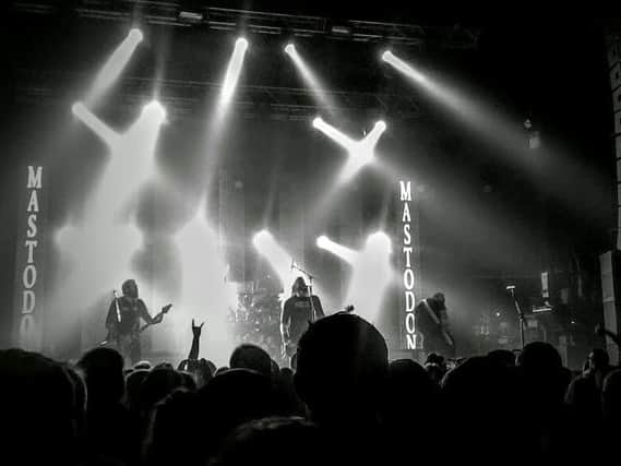 Mastodon performing at the O2 Academy in Newcastle. Pic: Alistair Welford.