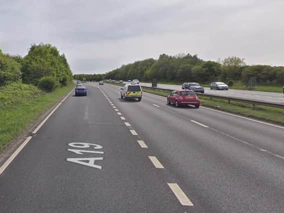 The southbound A19 at the Chester Road junction. Picture from Googles Images