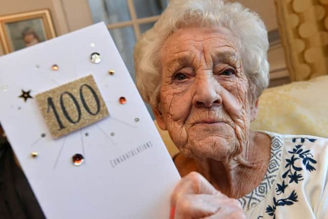 Catherine Baillie celebrates her 100 birthday