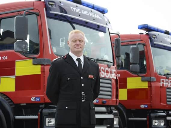 Chris Lowther, Chief Fire Officer for Tyne & Wear Fire and Rescue