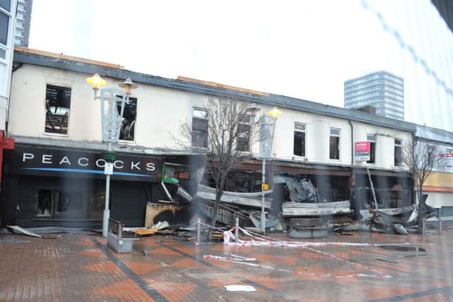 Much of Blandford Street remained closed off.
