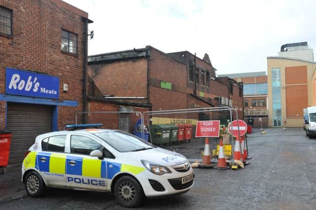 Council chiefs say they are hoping to speak to the owners of the Peacocks building.