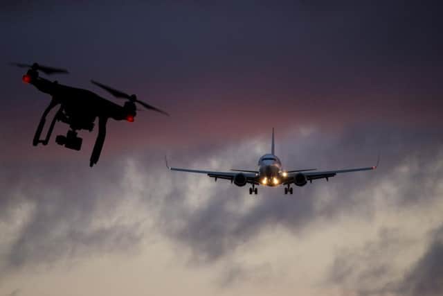 Drones have caused seven near-miss accidents in the North East