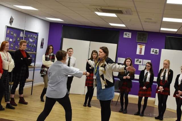 The Donmar Warehouse and NT Theatre Nation produced Shakespeare Trilogy on Screen Roadshow visited Sunderland students.