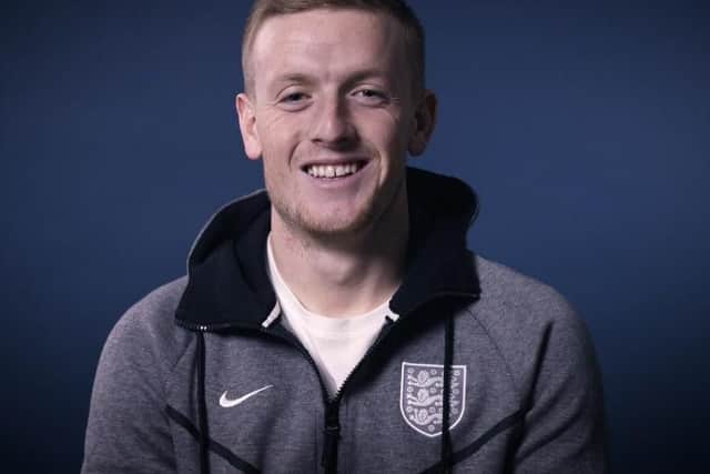 England player Jordan Pickford has shared thank you message as part of The FA's 21 Days of Positivity.