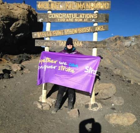 Kimberley Jackson, 35, took on the challenge of a lifetime in June 2017 by climbing Mount Kilimanjaro for the Stroke Association.