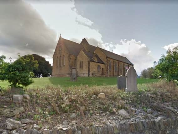 St Paul's Church in Ryhope. Copyright Google Maps.
